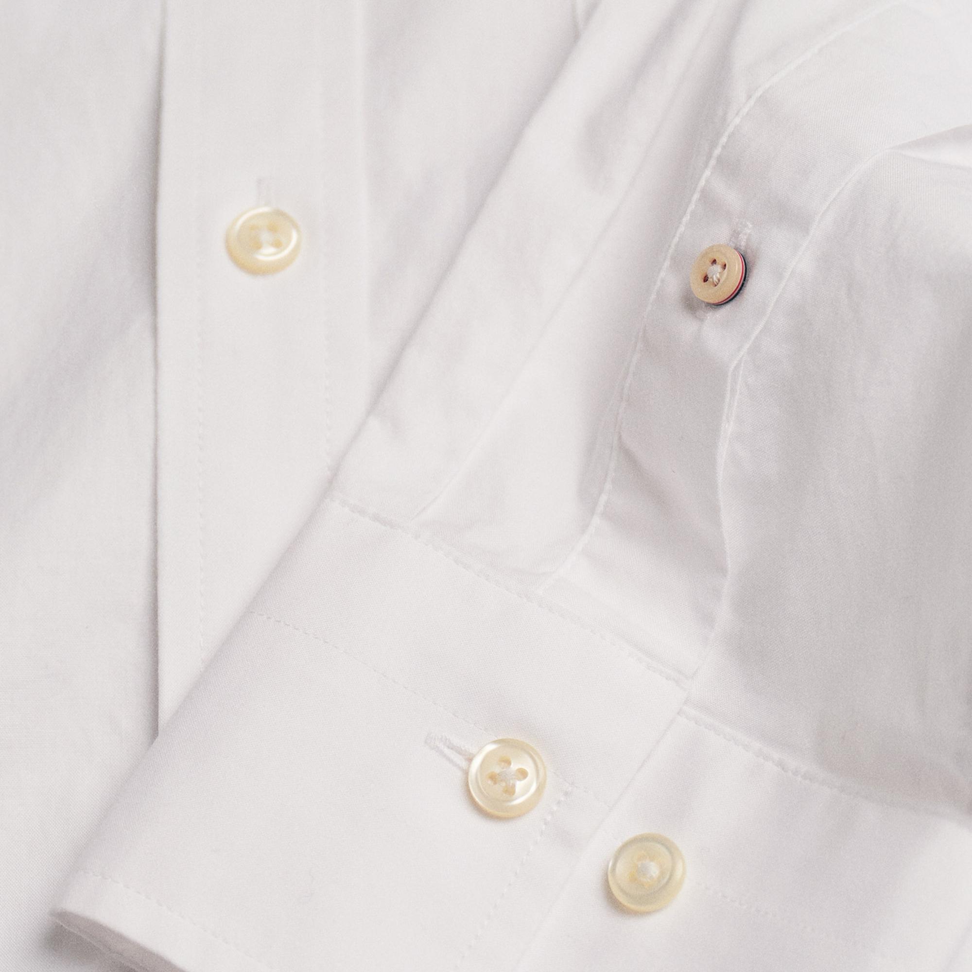 GANT Erkek Beyaz Regular Fit Düğmeli Yaka Broadcloth Gömlek