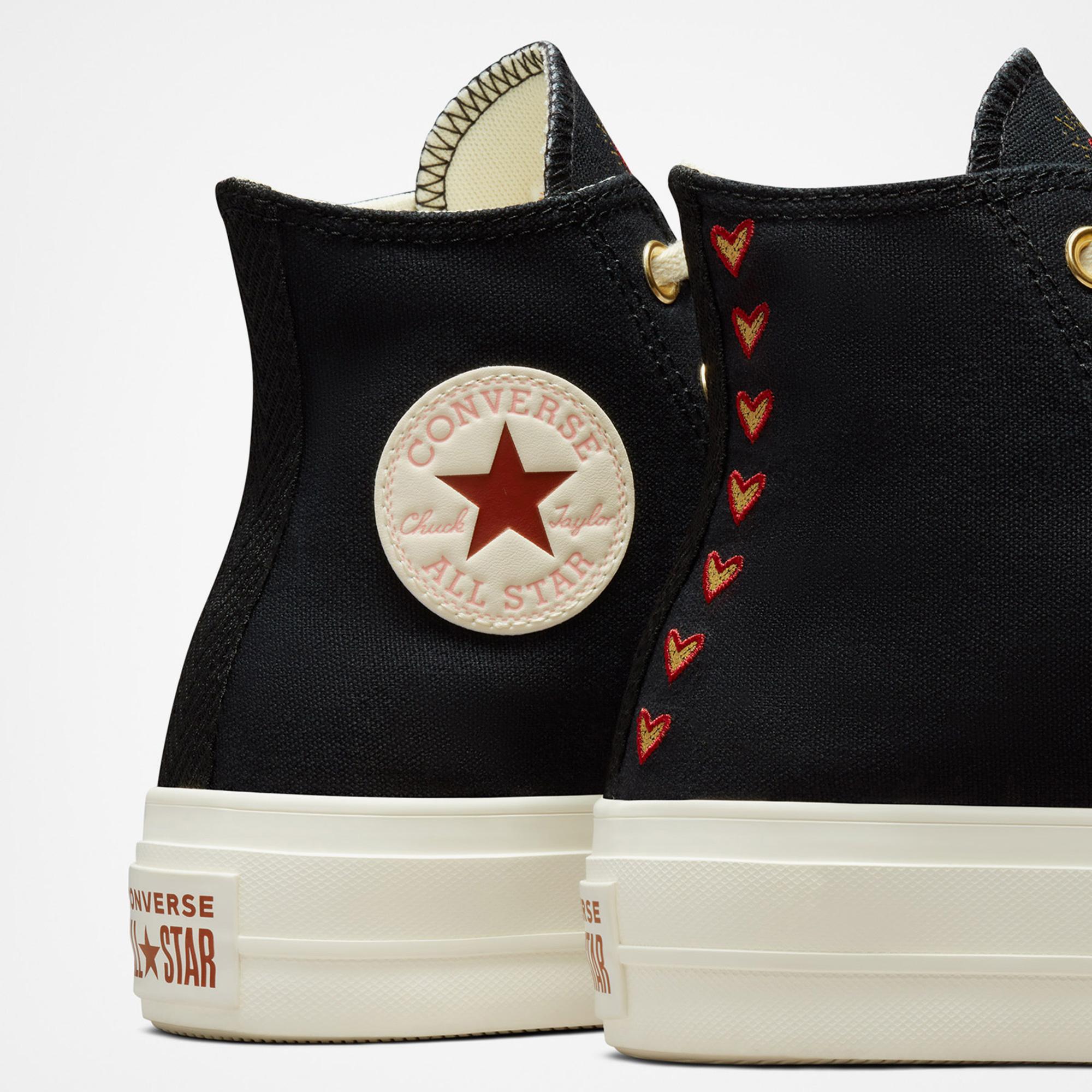 Converse Chuck Taylor All Star Lift Kadın Siyah Sneaker