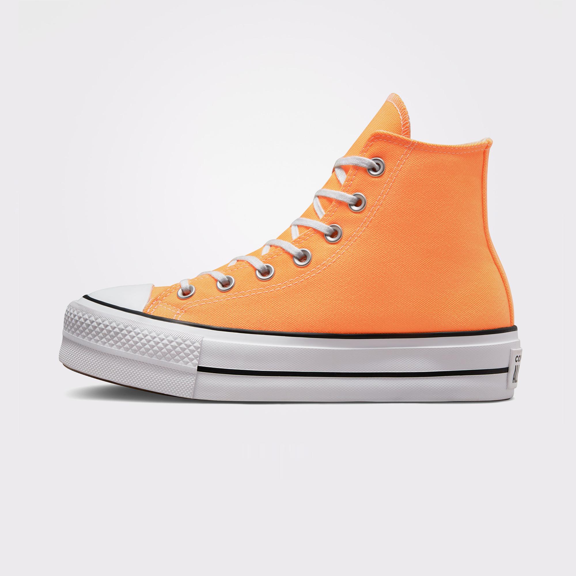 Converse Chuck Taylor All Star Lift Platform Seasonal Color Kadın Sarı Sneaker