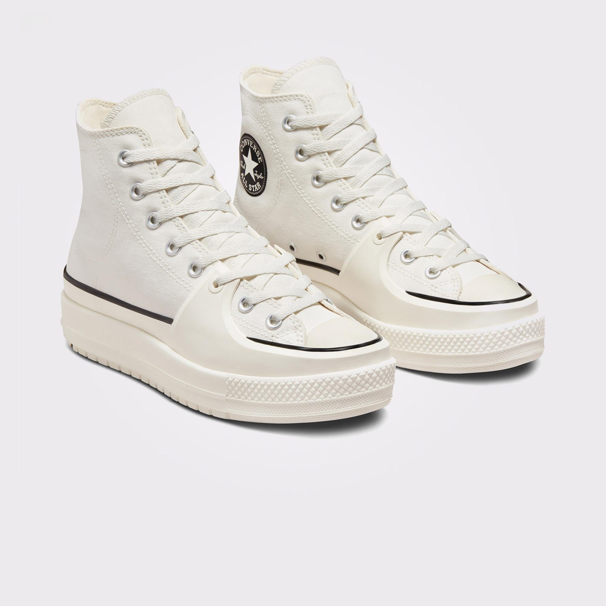 Converse Chuck Taylor All Star Construct Unisex Ekru Sneaker
