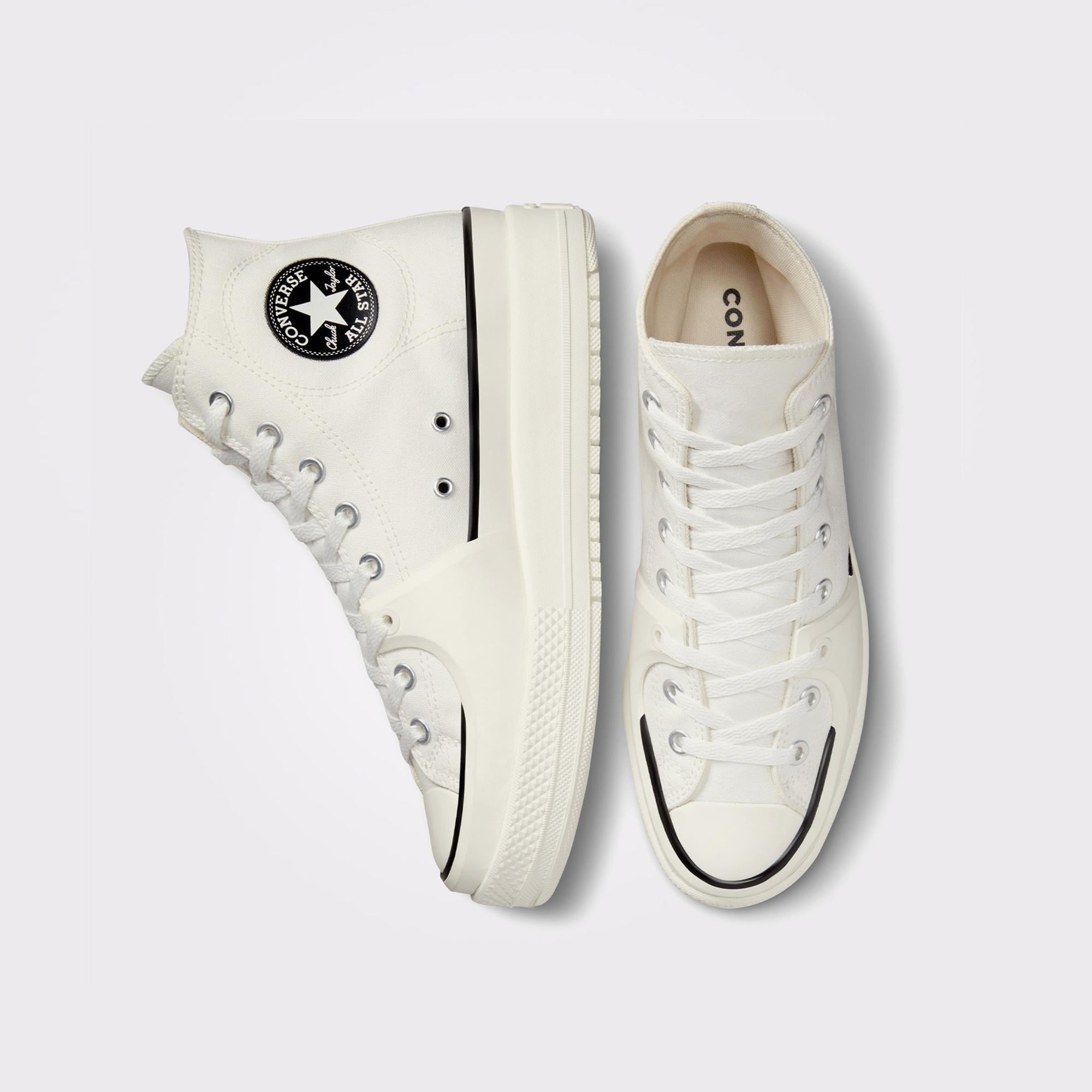 Converse Chuck Taylor All Star Construct Unisex Ekru Sneaker