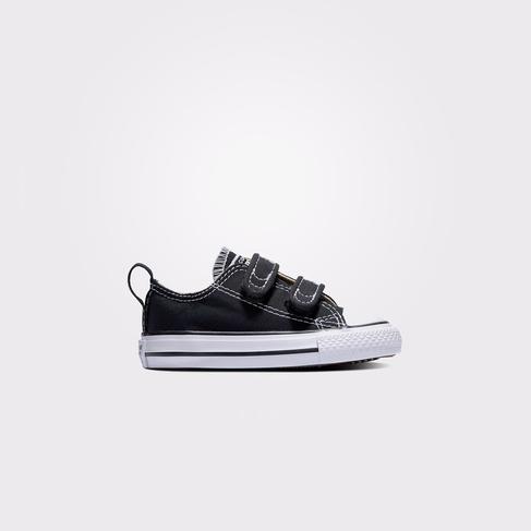  Converse Chuck Taylor All Star 2V Canvas Bebek Siyah Sneaker