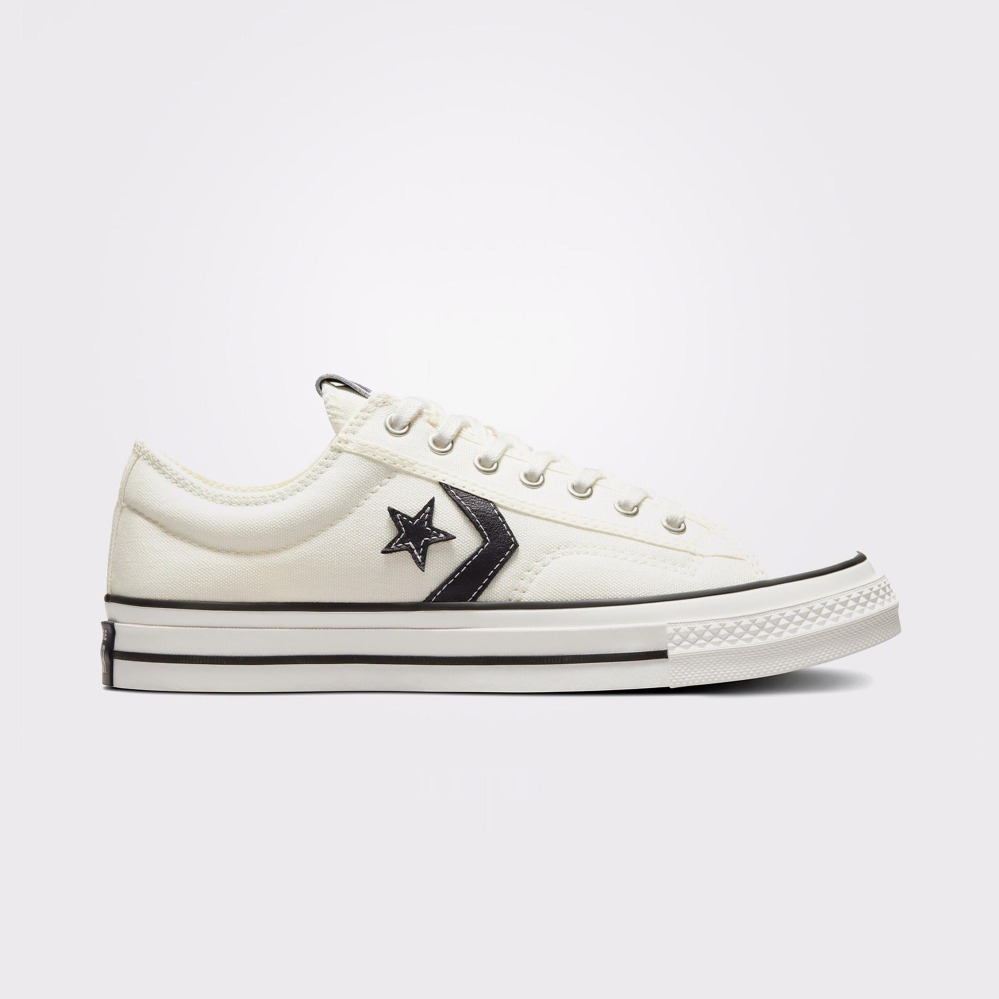 Converse Star Player 76 Premium Canvas Unisex Beyaz Sneaker