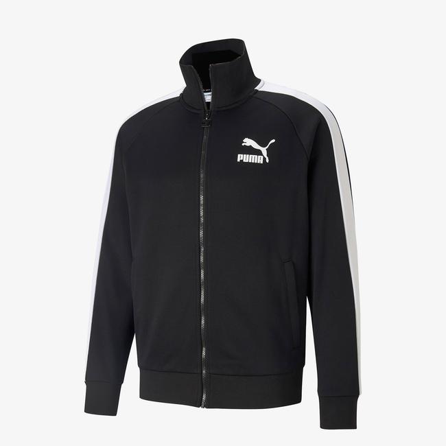  Puma Iconic T7 Erkek Siyah Eşofman Üstü