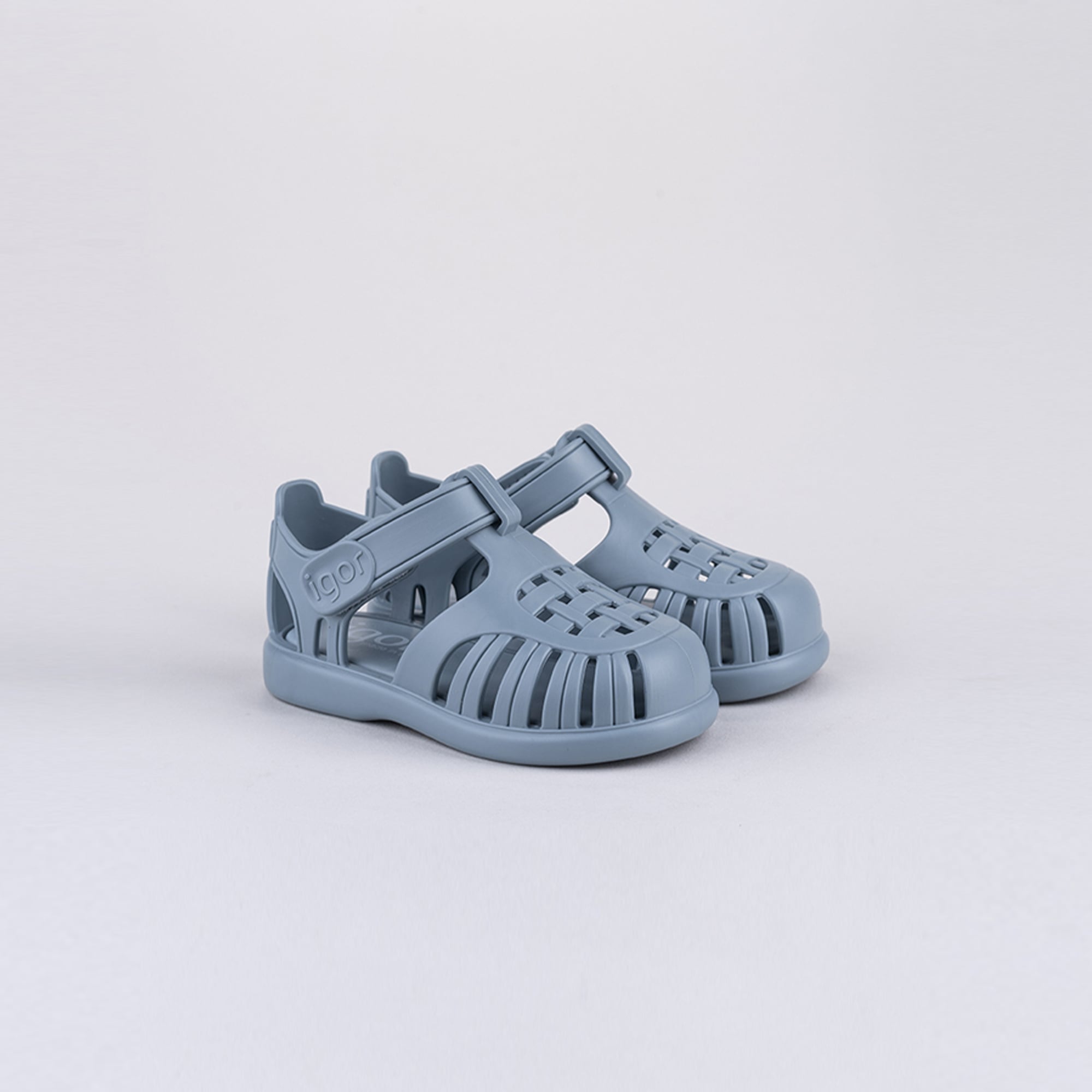 Igor Igor Tobby Solid Bebek Mavi Sandalet Sandalet & Terlik | FashFed Mavi - 3. görsel