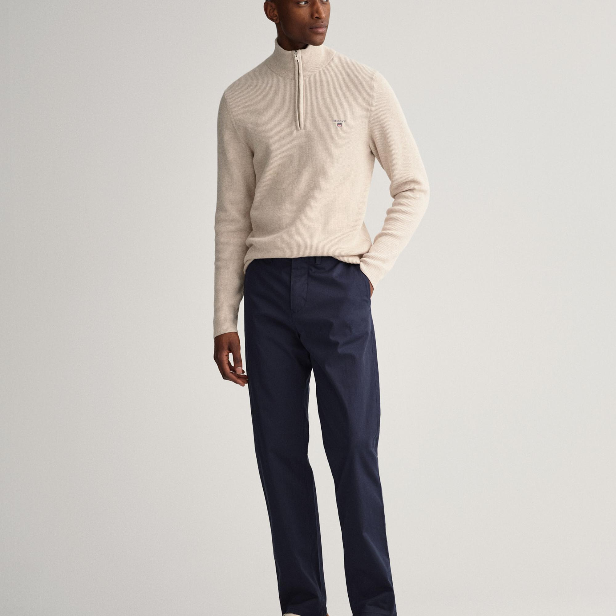 GANT Erkek Lacivert Regular Fit Allister Pantolon