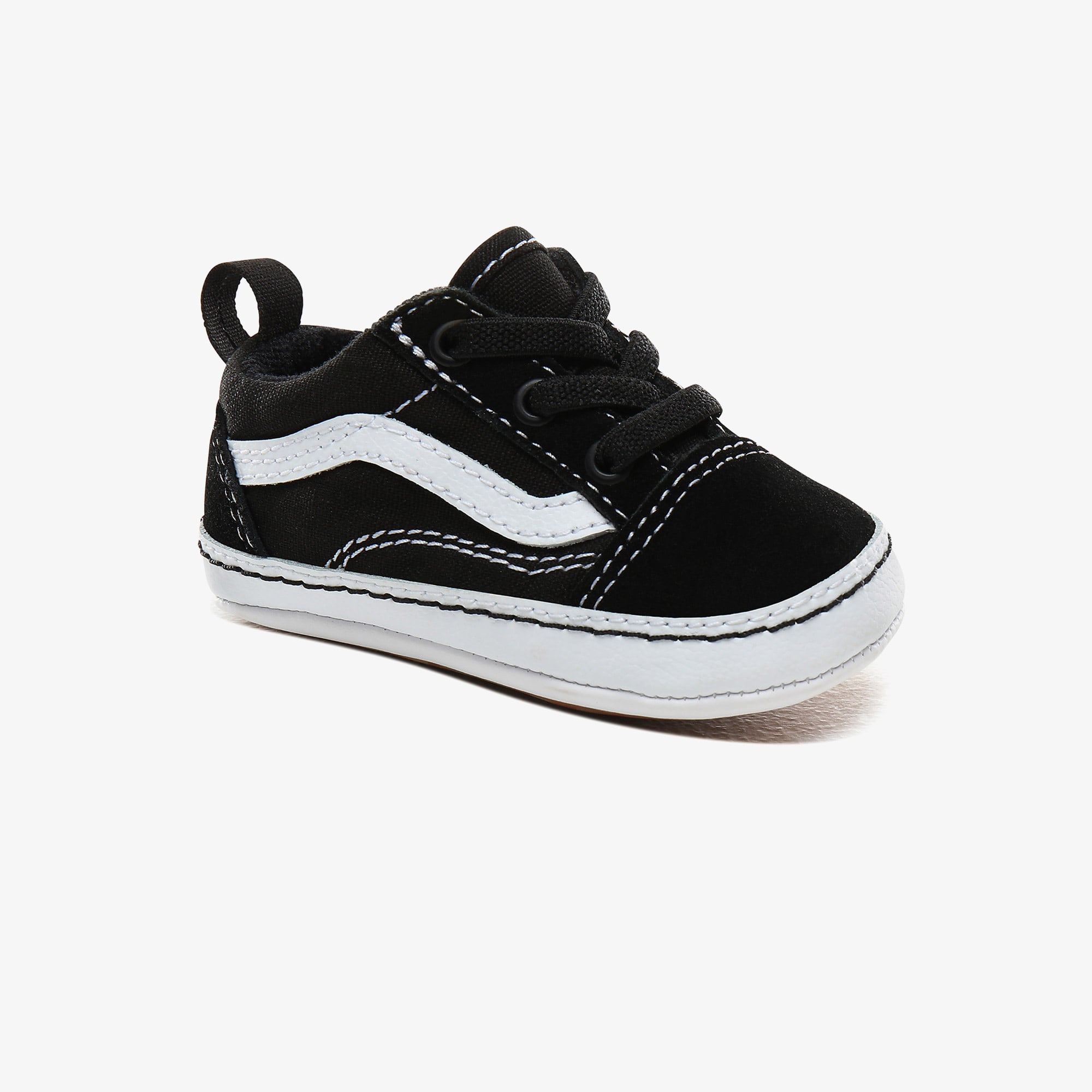Vans Old Skool Crib Bebek Siyah Sneaker