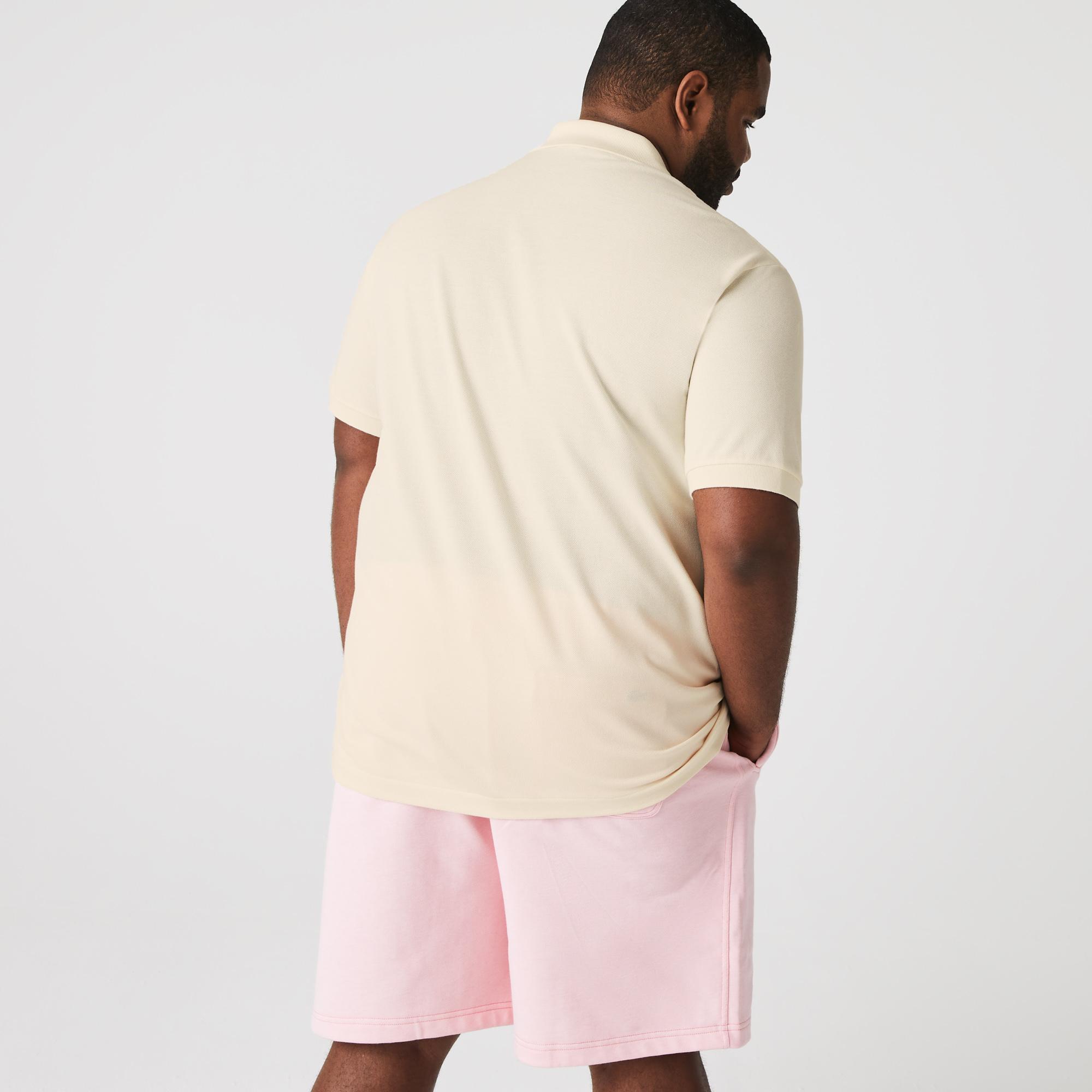 L.12.12 Erkek Classic Fit Bej Polo