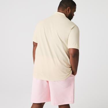  L.12.12 Erkek Classic Fit Bej Polo