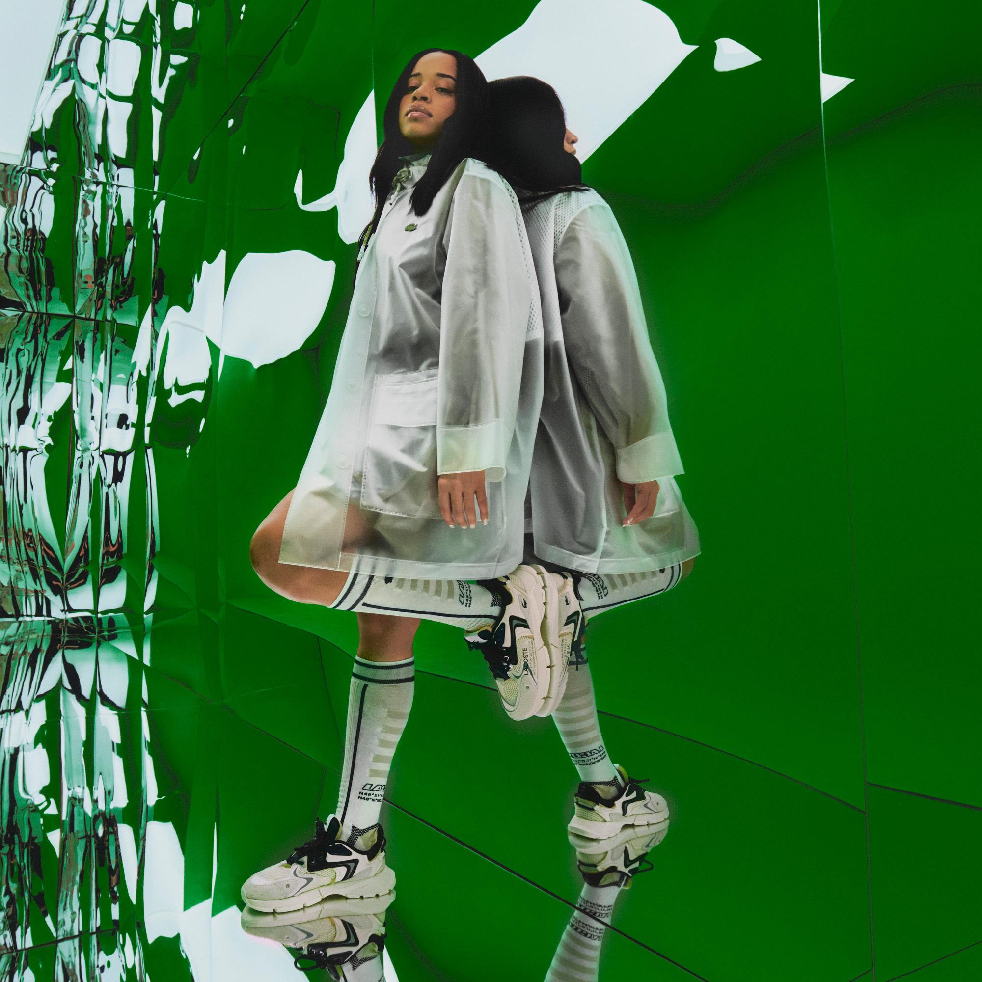 Lacoste L003 Neo Kadın Bej Spor Ayakkabı