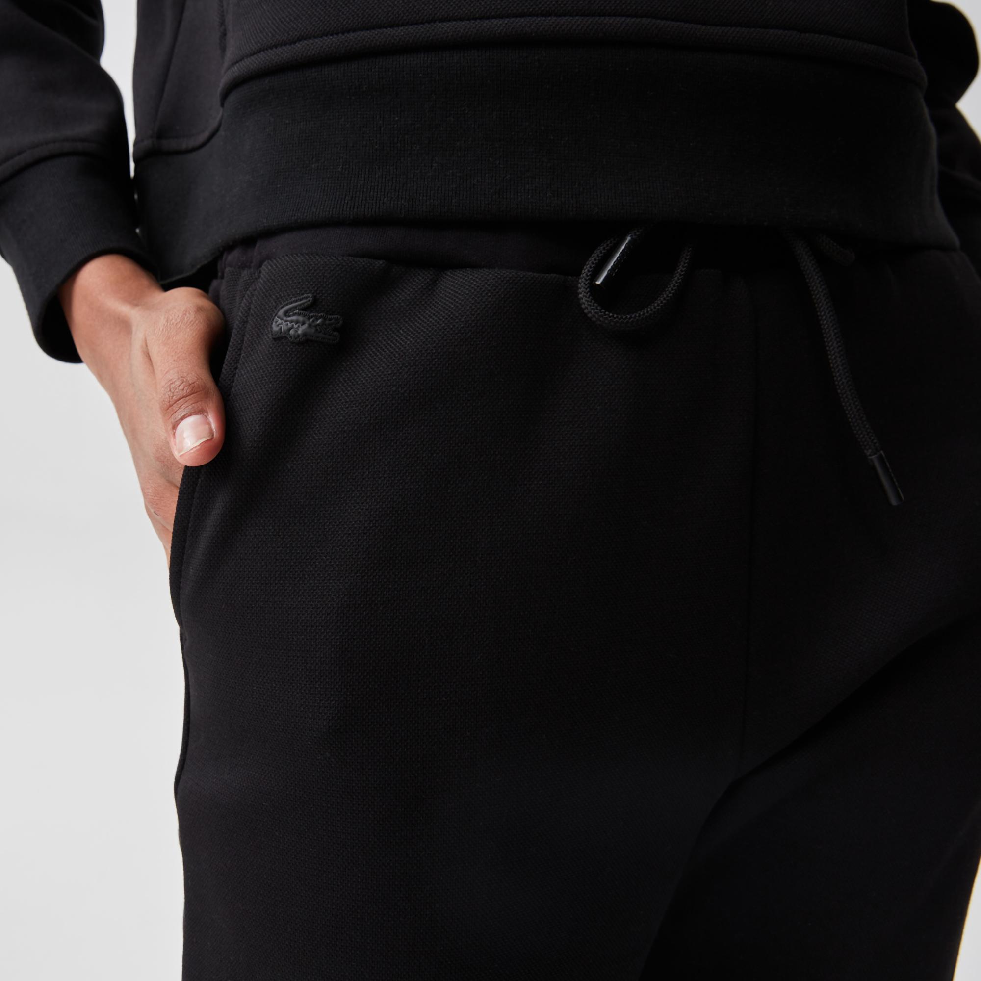 Kadın Slim Fit Siyah Eşofman Altı