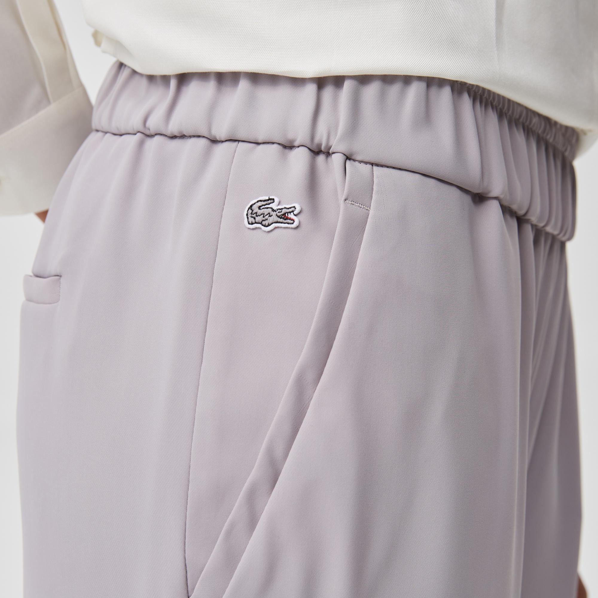 Kadın Tapered Fit Gri Pantolon