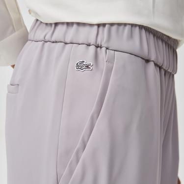  Kadın Tapered Fit Gri Pantolon