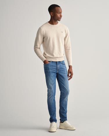  GANT Erkek Mavi Extra Slim Fit Jean Pantolon
