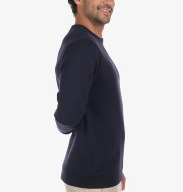  Columbia Basic Crew Erkek Lacivert Sweatshirt