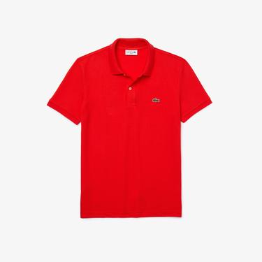 L.12.12 Erkek Slim Fit Kırmızı Polo
