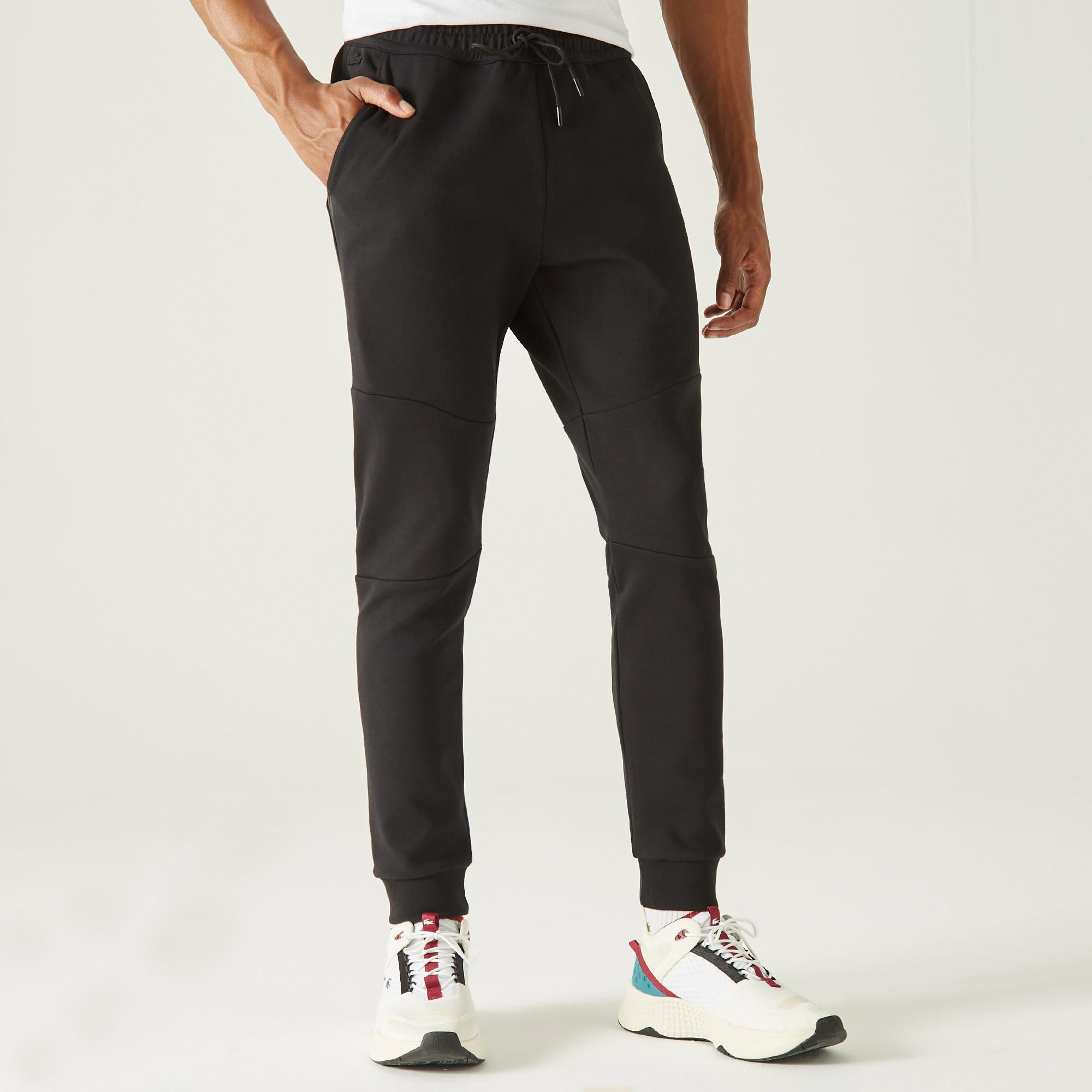 Erkek Regular Fit Siyah Eşofman Altı