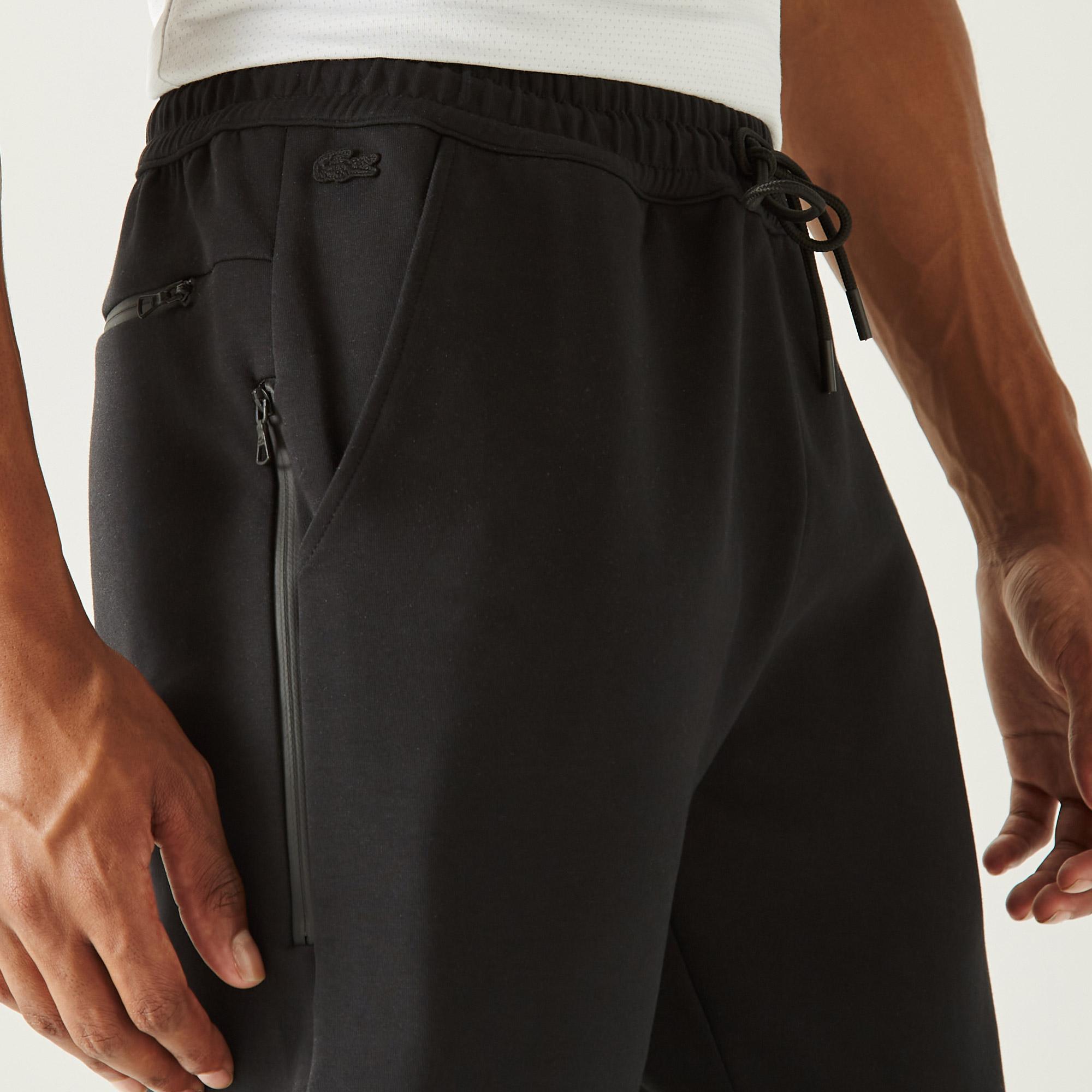 Erkek Regular Fit Siyah Eşofman Altı