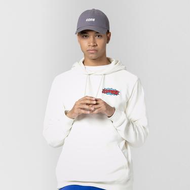  Converse Shoe Hero  Erkek Krem Hoodie