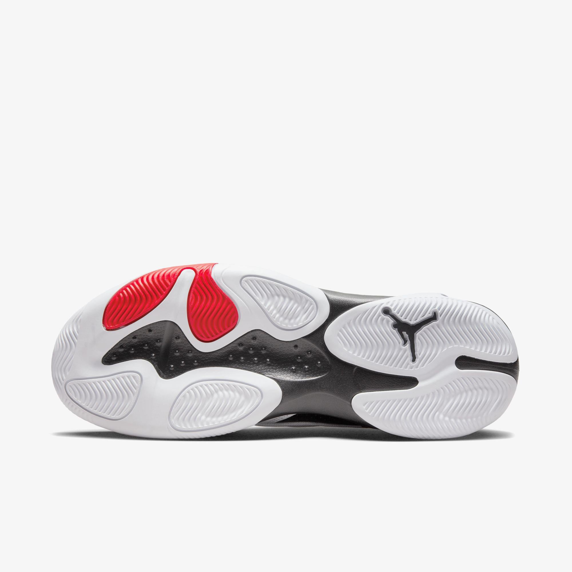 Jordan Max Aura 4 Erkek Beyaz-Kırmızı  Spor Ayakkabı