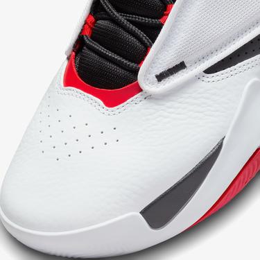  Jordan Max Aura 4 Erkek Beyaz-Kırmızı  Spor Ayakkabı