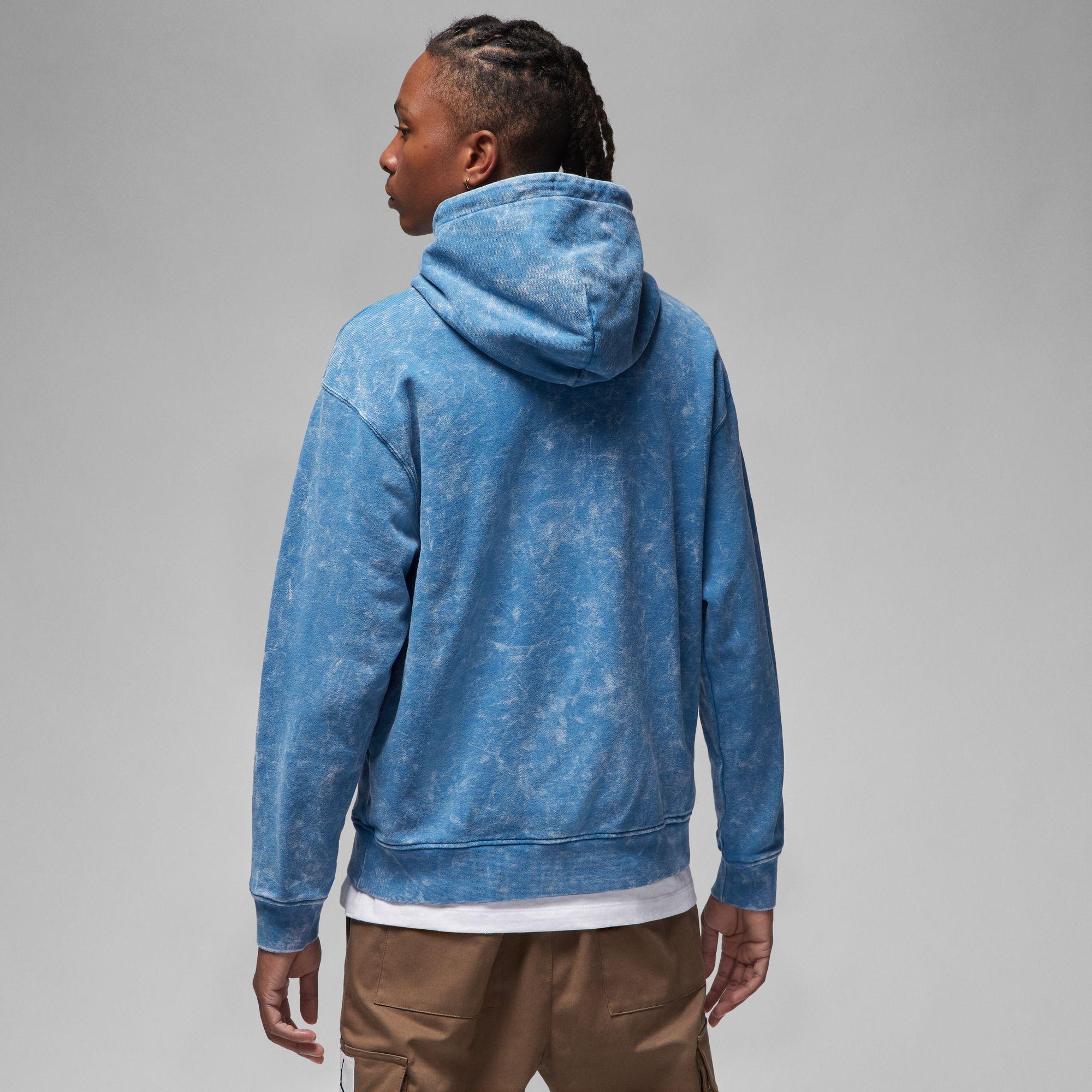 Jordan Flight Essential Fleece Erkek Mavi Sweatshirt