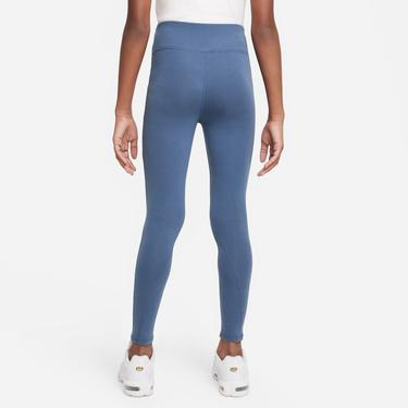  Nike Sportswear Favorites High-Waisted Legging Çocuk Mavi Tayt