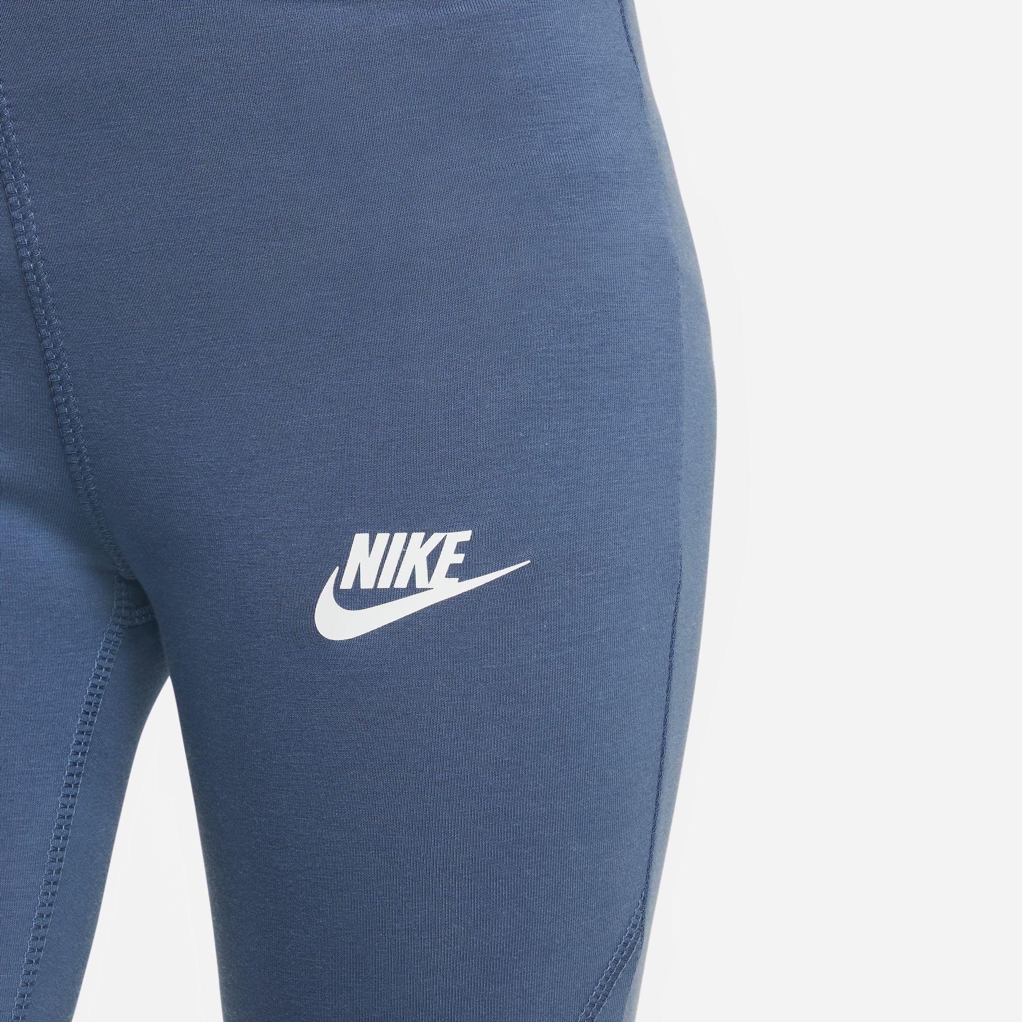 Nike Sportswear Favorites High-Waisted Legging Çocuk Mavi Tayt