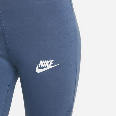  Nike Sportswear Favorites High-Waisted Legging Çocuk Mavi Tayt