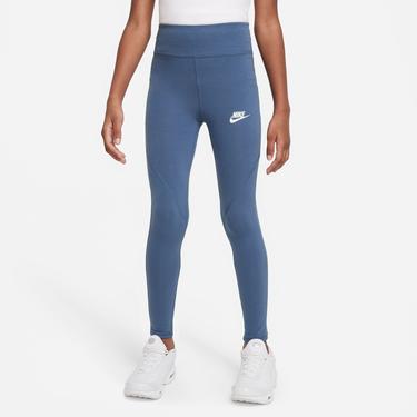  Nike Sportswear Favorites High-Waisted Legging Çocuk Mavi Tayt