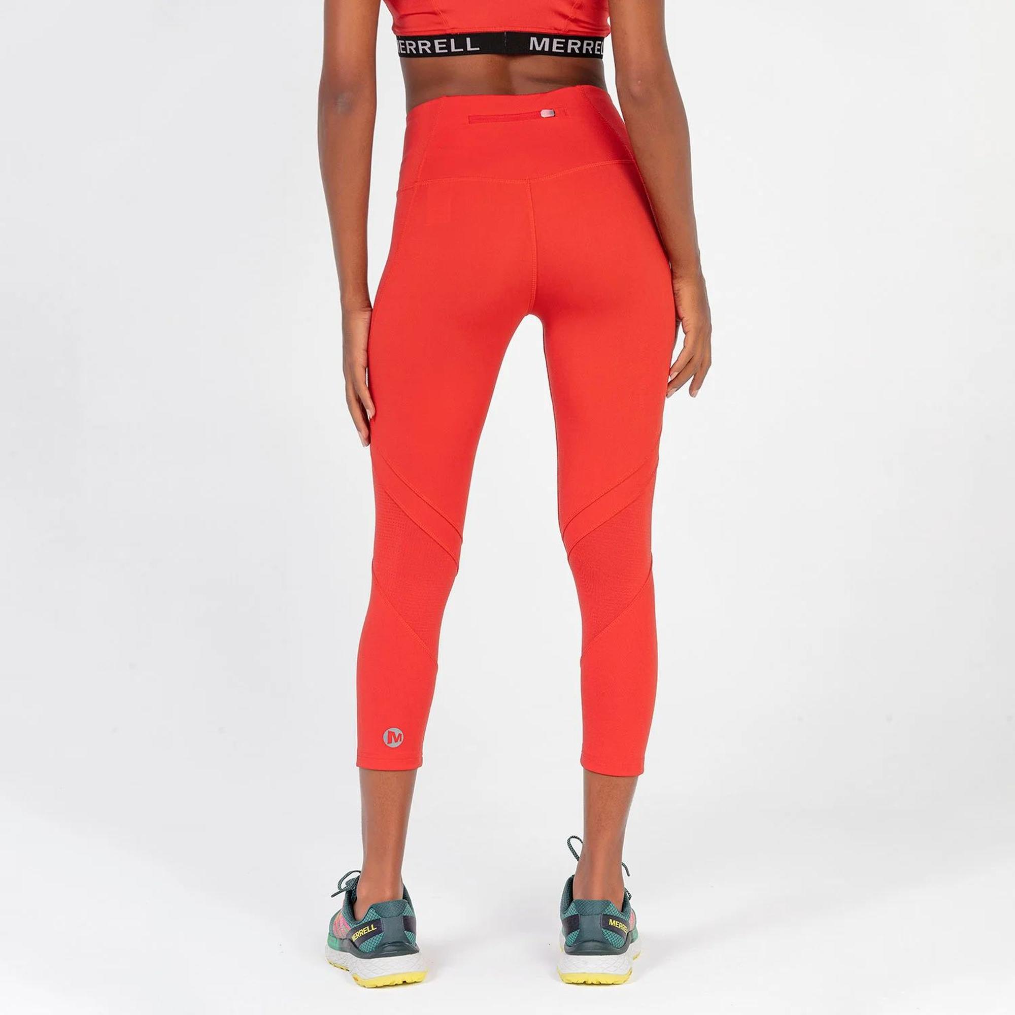 Merrell Kadın Koşu Taytı Lifted Mid Kırmızı