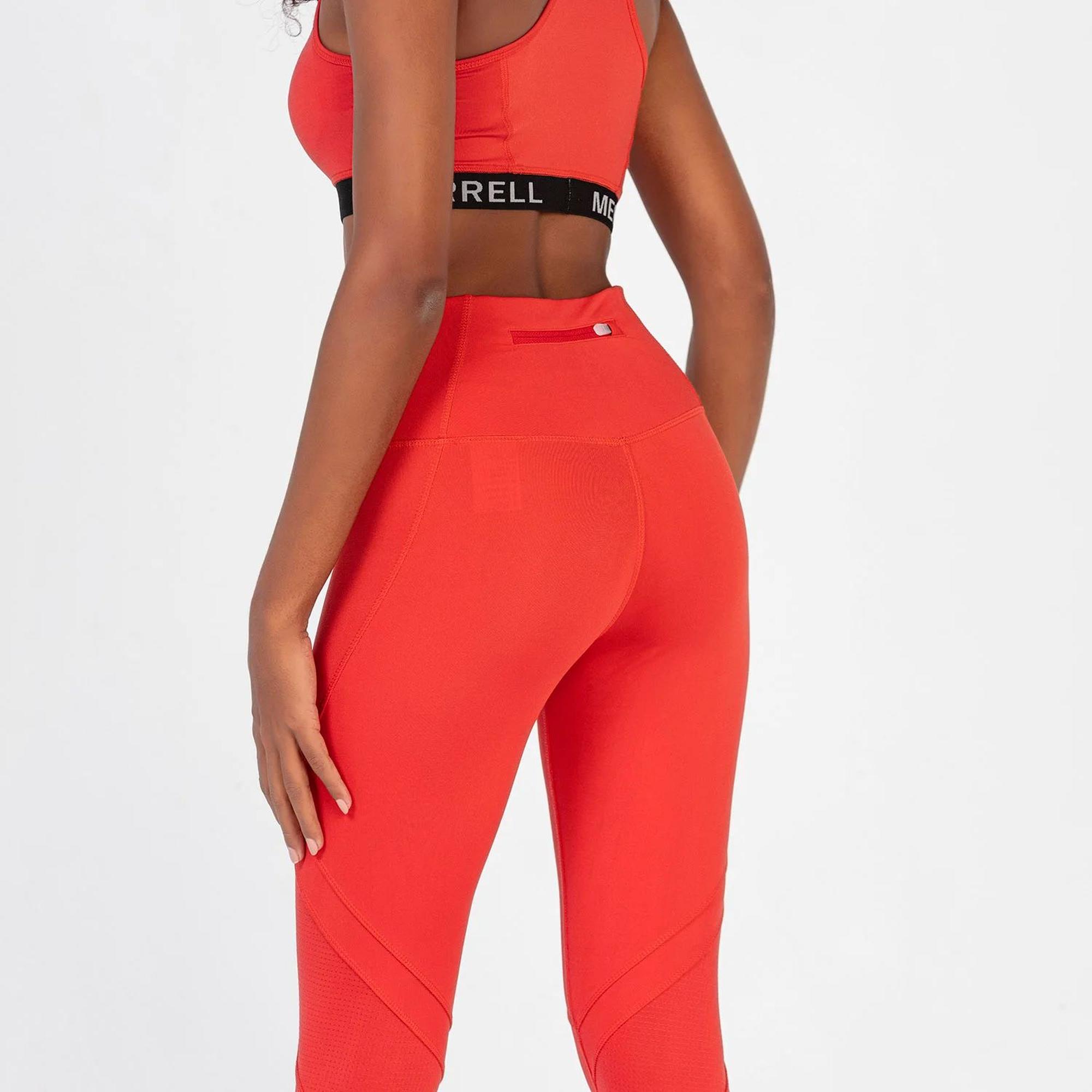 Merrell Kadın Koşu Taytı Lifted Mid Kırmızı