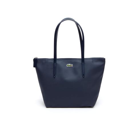  Lacoste Small L.12.12 Kadın Lacivert Omuz Çantası
