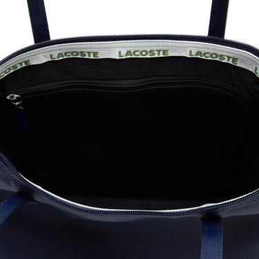 Lacoste Small L.12.12 Kadın Lacivert Omuz Çantası