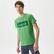 Erkek Regular Fit Bisiklet Yaka Baskılı Yeşil T-Shirt