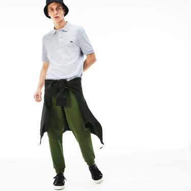  Erkek Slim Fit L.12.12 Gri Polo