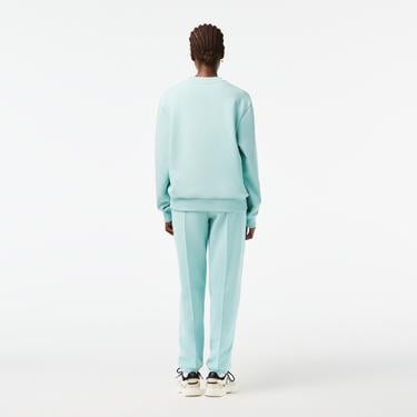  Active Kadın Oversize Bisiklet Yaka Baskılı Açık Yeşil Sweatshirt