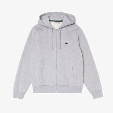  Erkek Classic Fit Kapüşonlu Gri Eşofman Takımı