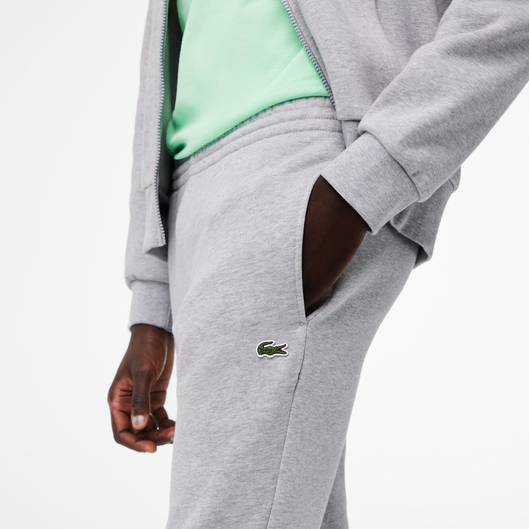 Erkek Classic Fit Kapüşonlu Gri Eşofman Takımı