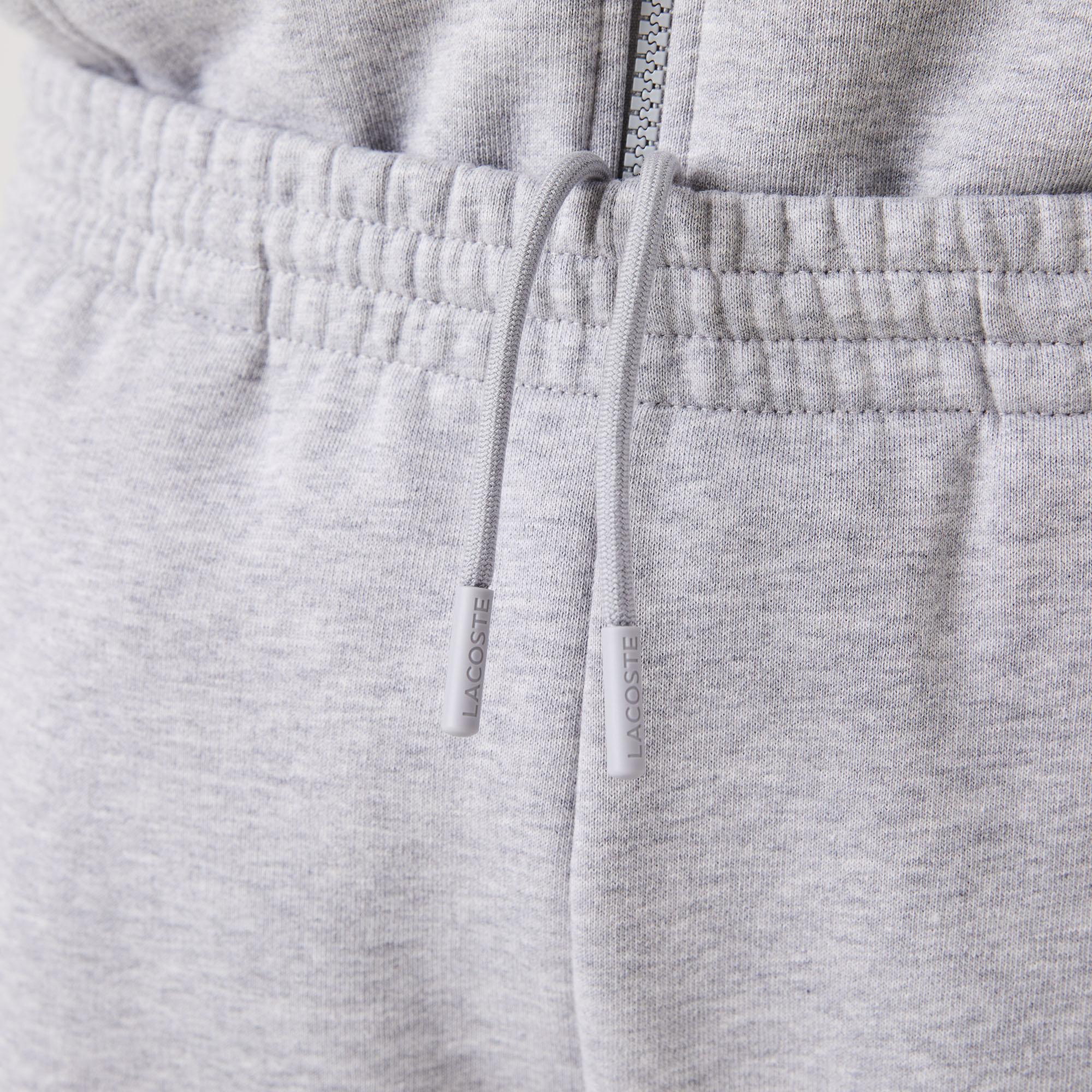 Erkek Classic Fit Kapüşonlu Gri Eşofman Takımı