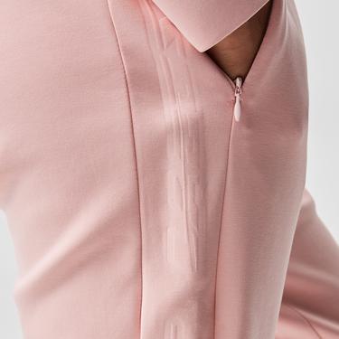  Kadın Slim Fit Baskılı Pembe Eşofman Altı