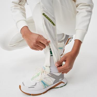  Kadın Regular Fit Baskılı Beyaz Eşofman Altı