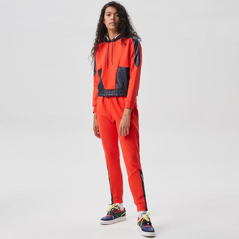  Kadın Regular Fit Kırmızı Eşofman Altı