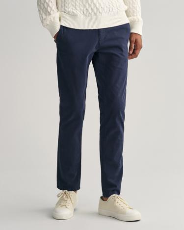  GANT Erkek Lacivert Extra Slim Fit Pantolon
