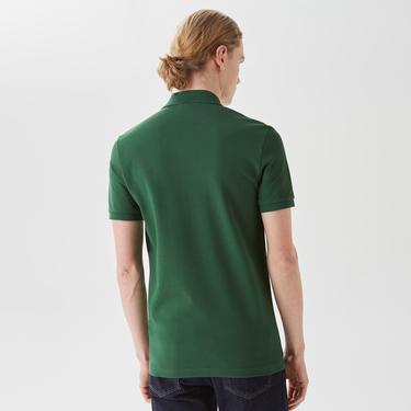  Lacoste Erkek Slim Fit Yeşil Polo