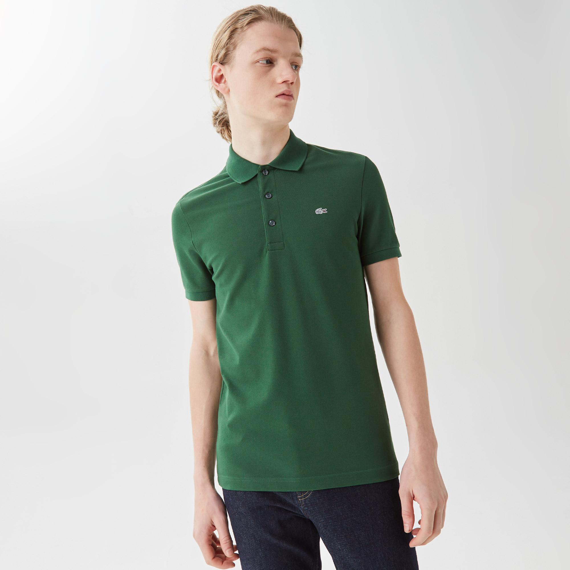 Lacoste Erkek Slim Fit Yeşil Polo