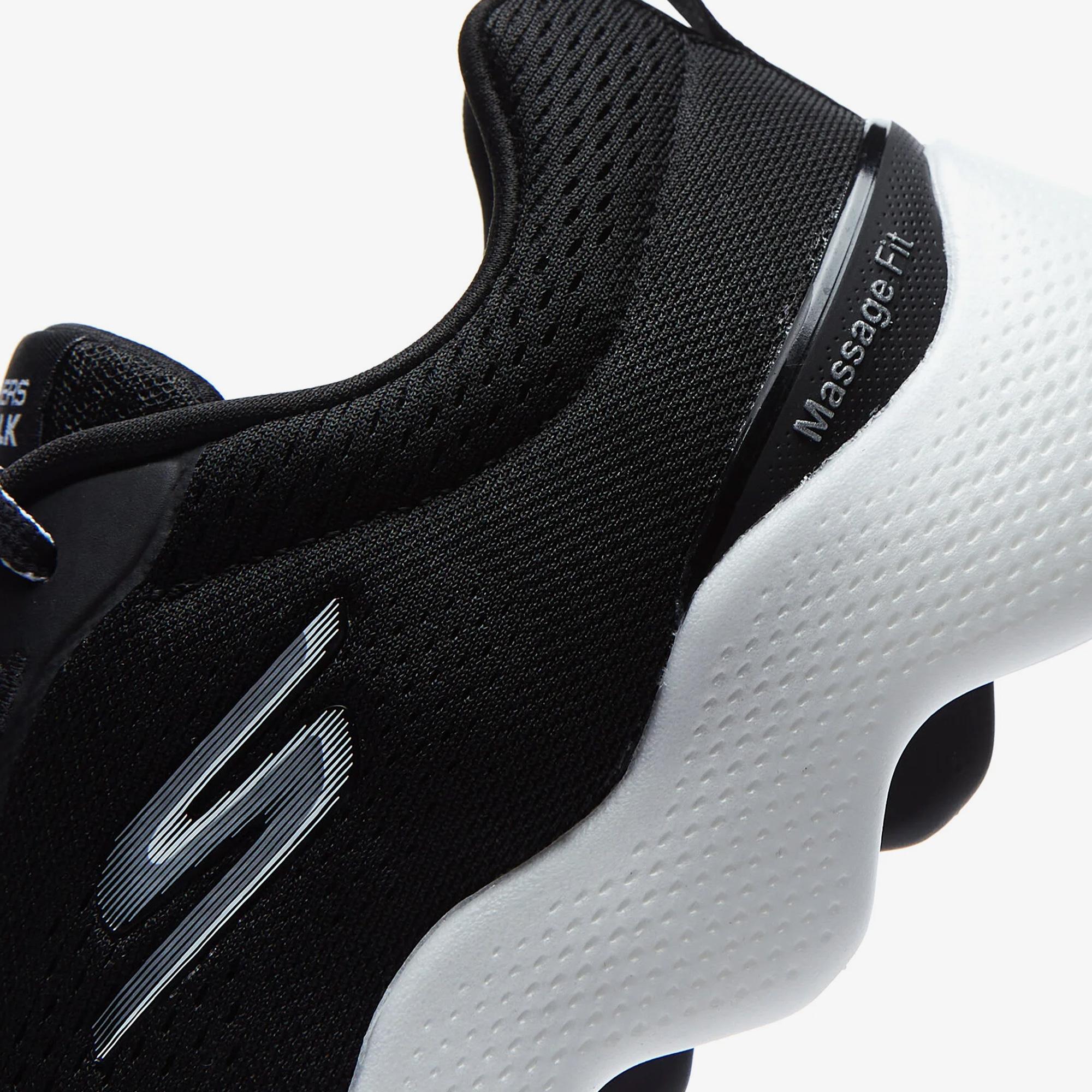 Skechers Go Walk Massage Fit Kadın Siyah Spor Ayakkabı
