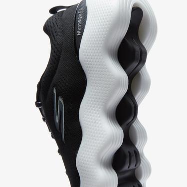  Skechers Go Walk Massage Fit Kadın Siyah Spor Ayakkabı