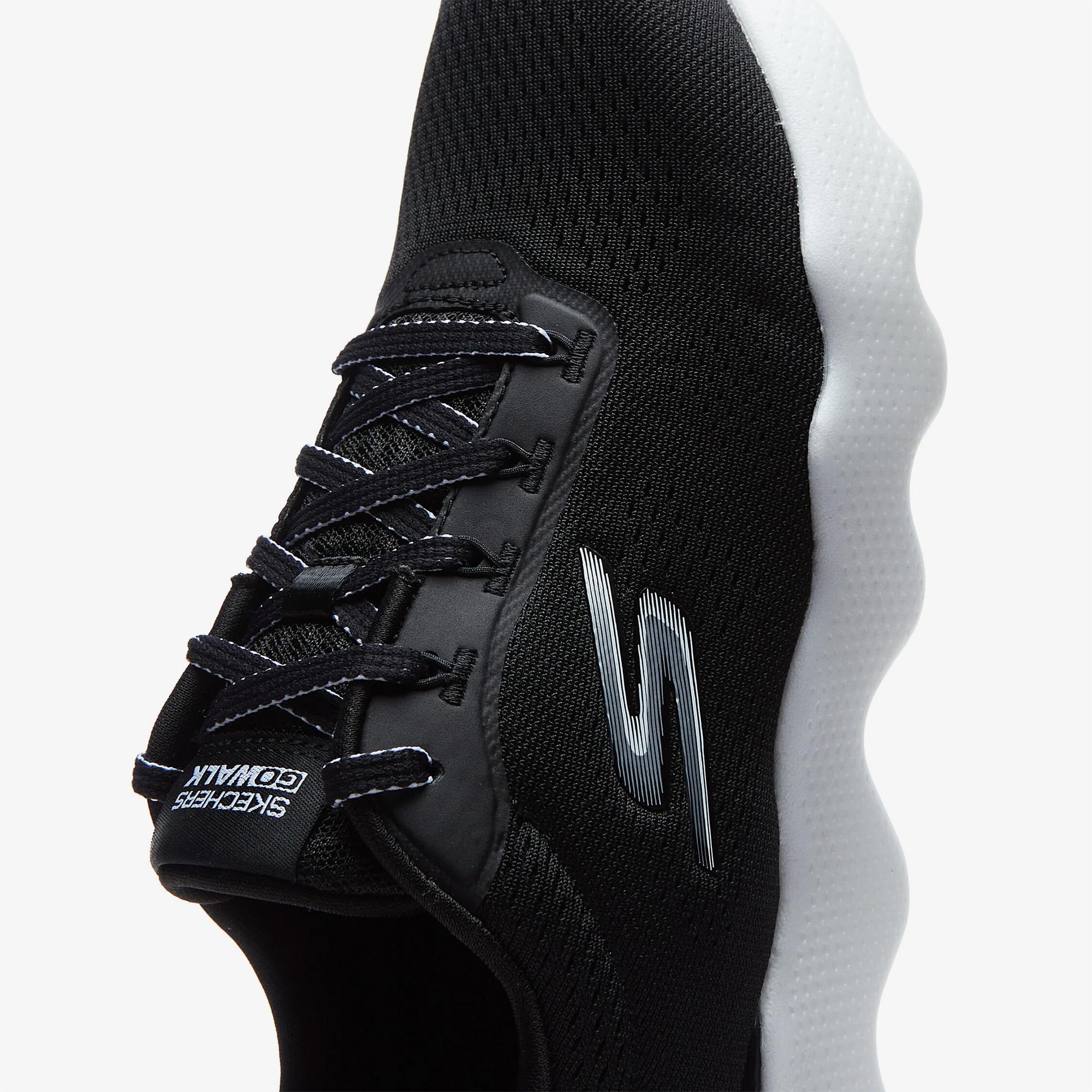 Skechers Go Walk Massage Fit Kadın Siyah Spor Ayakkabı