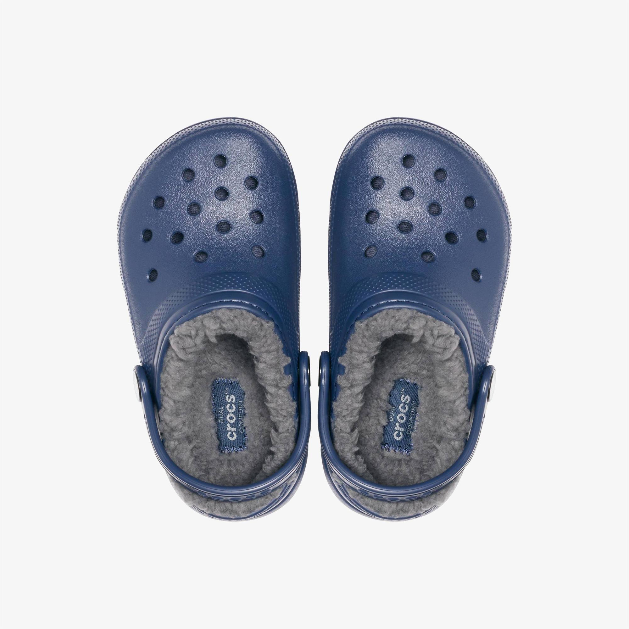 Crocs Classic Lined Clog Çocuk Lacivert Terlik